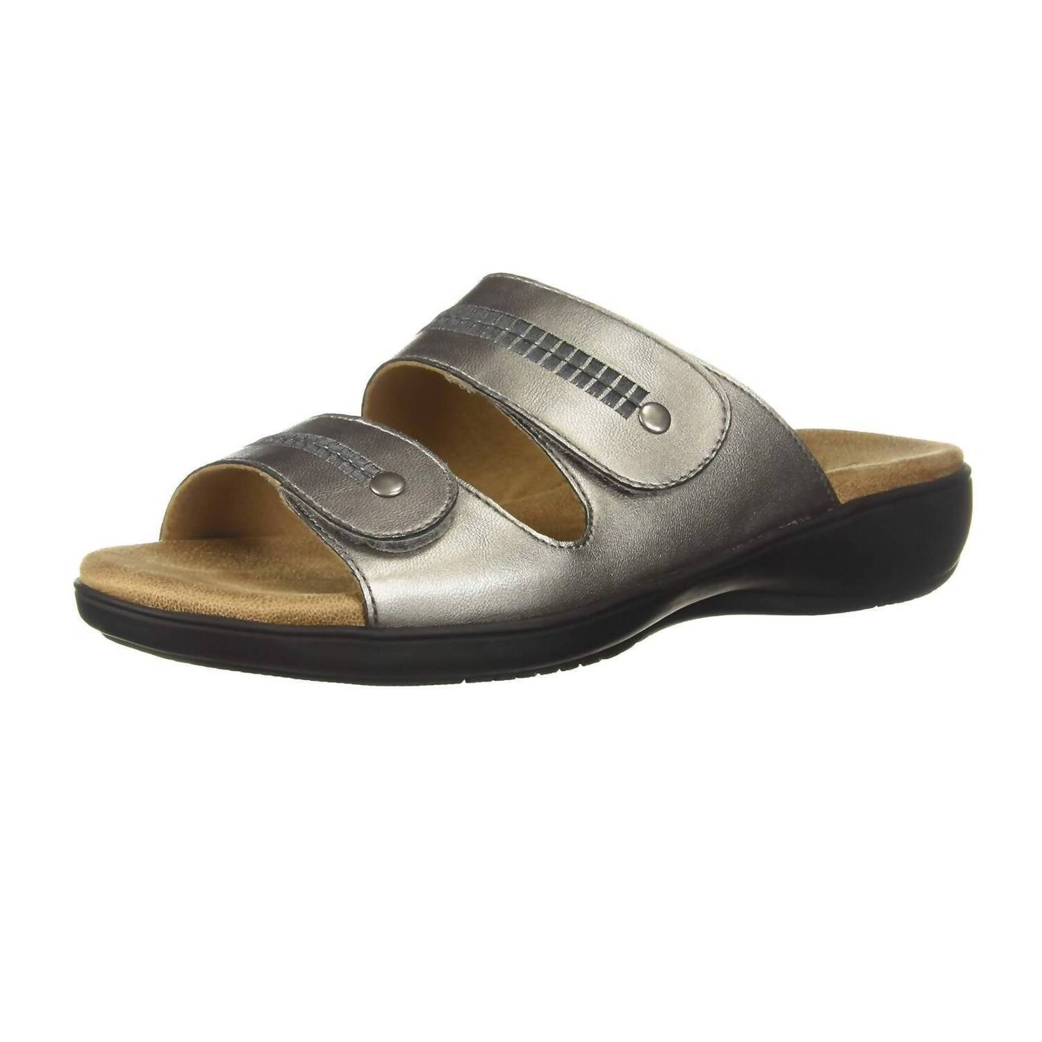 New Trotters Women's Vale Sandal In Pewter